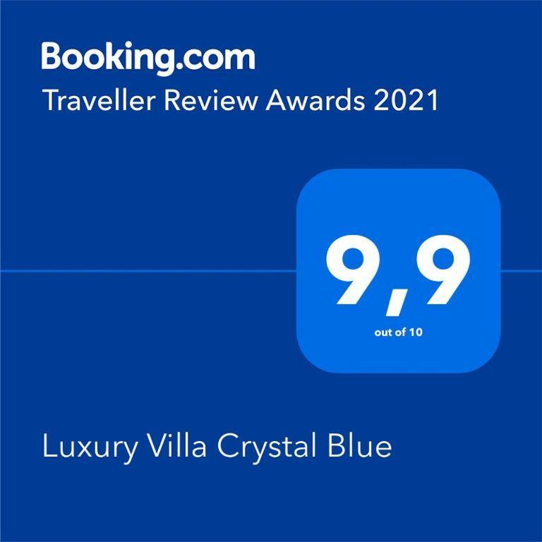 Luxury Villa Crystal Blue Sveti Stefan Esterno foto