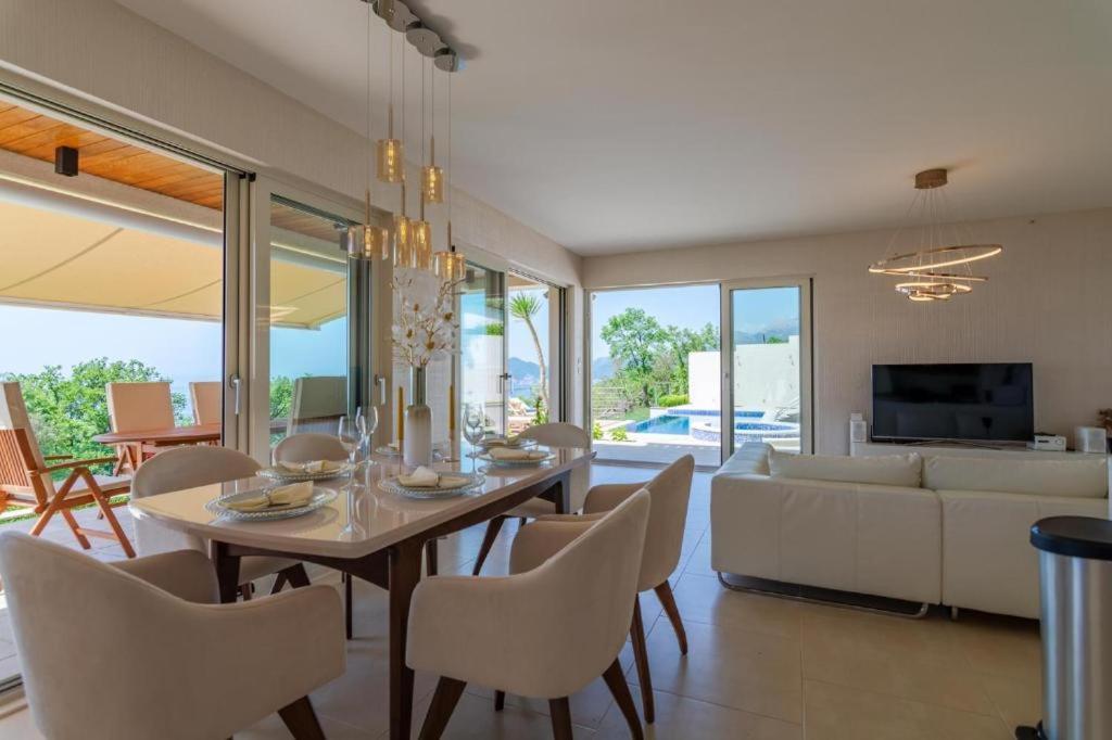 Luxury Villa Crystal Blue Sveti Stefan Esterno foto